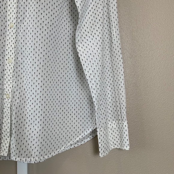 RVCA Cross Printed Button-up Blouse - Picture 9 of 16